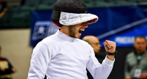 صنع في مصر (2).. أحمد السيد "بطل السلاح" ليلا كورة: أمثل مصر على نفقتي الخاصة